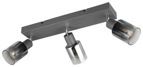 Antracitové bodové svietidlo ø 7 cm Cadiz – Trio