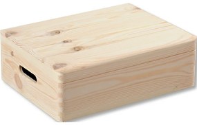 Kesper 69501 Úložný box s výklopným víkem borovice39 x 29 x 13,5 cm, M