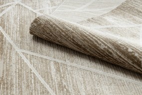 Koberec DUKE 51557béžovo/krémový - Geometrický, štrukturálny