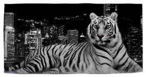 Sablio Ručník Mestský tiger - 50x100 cm