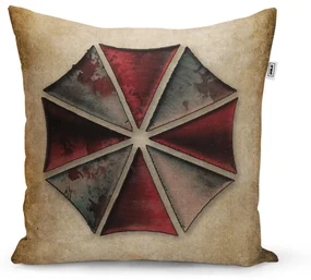 Sablio Vankúš Resident Evil Umbrella Corporation Vintage - 40x40 cm