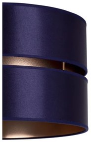 Duolla - Luster na lanku DUO 1xE27/15W/230V pr. 40 cm modrá/zlatá