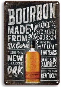 Ceduľa Bourbon Made From