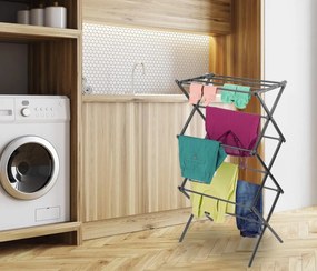 Nastavitelný sušák na prádlo GRENA antracitový