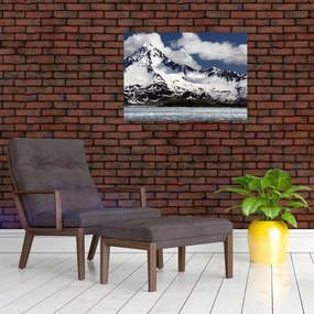 Sklenený obraz - Národný park Kenai Fjords (70x50 cm)