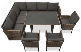 Rohová súprava záhradného nábytku VERONA