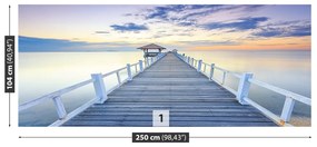 Fototapeta Vliesová Pier mora 152x104 cm