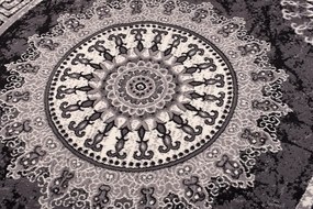 TA Koberec K870A TMAVO SIVÁ LACNÁ PP CRM Rozmer: 60x100 cm