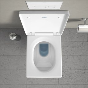 DURAVIT Vero Air WC sedátko so sklápacou automatikou - Softclose, odnímateľné, tvrdé z Duroplastu, biela, 0022090000