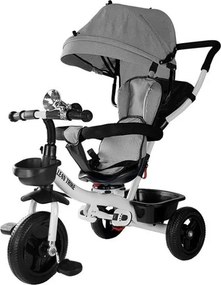 LEAN Toys Trojkolka PRO300 sivá