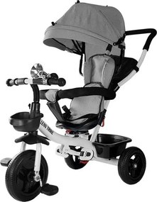 LEAN Toys Trojkolka PRO300 sivá