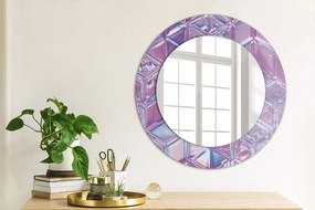 Abstraktný surálny Okrúhle zrkadlo s motívom