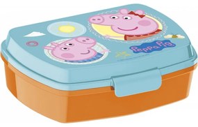 Krabička / box na desiatu Prasiatko Peppa - 16 x 12 x 5 cm