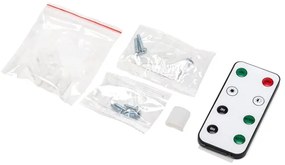 Aigostar - LED RGB stmievateľný solárny LED pás 1,6W/3,2V 5 m IP65 + DO