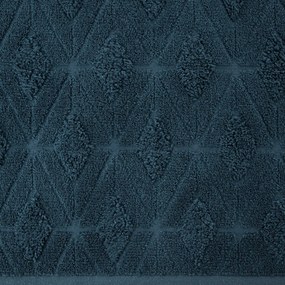 BAVLNENÝ UTERÁK SENDI 50X90 CM TMAVOMODRÁ