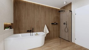 Dlažba Vermont Walnut Stripes 120x260 R