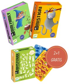 Balíček kartových hier Djeco – tradičné hry
