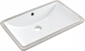 Mexen Venus podblatové umývadlo 60 x 37 cm, biele - 25416000