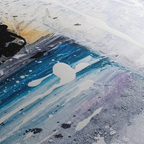 Obraz - Abstraktné ťahy (150x105 cm)
