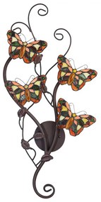 LED svietidlo nástenné Tiffany MOTÝLE