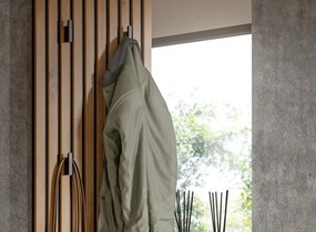 Predsieňová stena Simple, dub artisan/biela