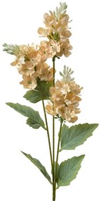 Dekorácia umelý kvet s béžovými kvetmi - 12*5*71 cm
