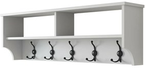 Nástenný vešiak Polo White