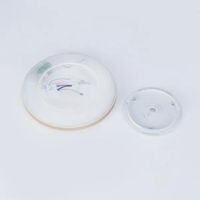 Brilagi - LED kúpeľňové svietidlo ULTRA SLIM LED/12W/230V pr. 22,5 cm zlaté IP54