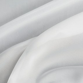 Dekorstudio Záclona DALIA na dekoračných krúžkoch 350x150 cm - biela