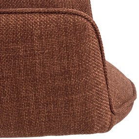 Čalúnené jedálenské kreslá v súprave s podrúčkami 2 ks v tehlovej farbe Glenda – Actona