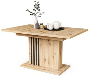 LEONEL Dub Artisan – MODERNÝ ROZKLADACÍ STÔL AŽ DO 180 cm!