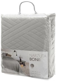 EUROFIRANY PREHOZ NA POSTEĽ BONI1 200X220 CM STRIEBORNÝ