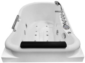 M-SPA - Pravá kúpeľňová vaňa SPA s hydromasážou 140 x 87 x 67 cm
