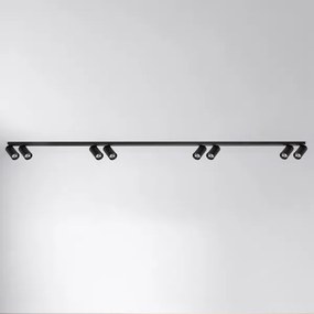 Brilagi - Bodové svietidlo SELE LONG 8xGU10/30W/230V čierna