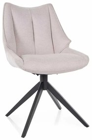Jedálenská stolička Opal II, krémová