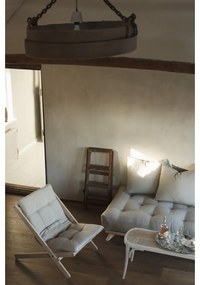 Skladacie kreslo Karup Design Boogie Raw/Beige