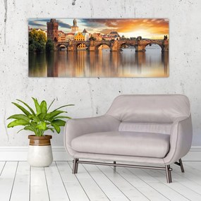 Obraz - Praha (120x50 cm)