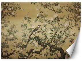 Fototapeta, Pták abstraktní chinoiserie - 450x315 cm