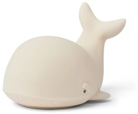 LIEWOOD Detská LED lampička Winston Whale Sandy