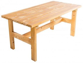 DEOKORK Masívny drevený záhradný stôl TEA 02 hrúbka 38 mm
