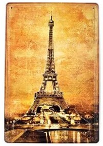 Ceduľa 3D - Pariž - Eiffel Tower