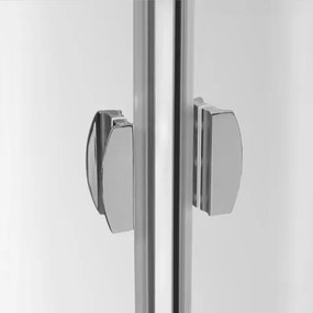 Roltechnik Sprchovací kút MS2L + MS2P s dvojdielnymi posuvnými dverami 100 cm 100 cm