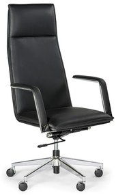 Kancelárska stolička LITE, čierna