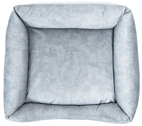 Svetlosivý pelech pre psa 55x65 cm SoftBED Eco S – Rexproduct
