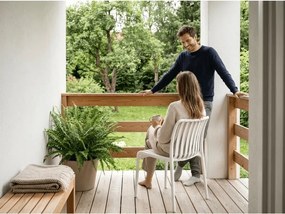 Plastová stolička TREGO, biela