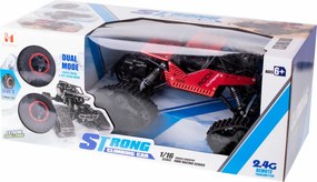 KIK RC Rock Crawler 4x4 LH-C012 diaľkovo ovládané auto, 1:16, červené