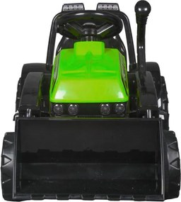LEAN CARS Elektrický traktor na akumulátor ZP1001B s klaksonom zelený
