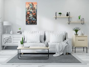 Gario Maľovanie podľa čísel Dračí brloh Rozmery: 40 x 80 cm, Rámovanie: Iba zrolované plátno