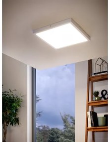 Eglo 97264 - LED stropné svietidlo FUEVA 1, 1×LED/25 W/230 V, biele, štvorcové, 2500 lm