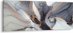 Obraz - Šedý mramor (120x50 cm)